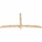 Ekena Millwork Bellingham Rough Sawn Timber Gable Bracket, Douglas Fir, 96"W x 48"H x 4"D x 4"F, 12/12 Pitch GBW096X48X0404BEL00RDF - alternate 5